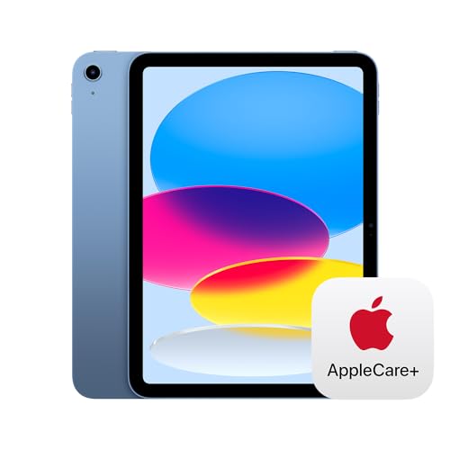 Apple iPad (10th Generation): with A14 Bionic chip, 10.9-inch Liquid Retina Display, 64GB, Wi-Fi 6 + 5G Cellular, 12MP front/12MP Back Camera, Touch ID, All-Day Battery Life – Silver